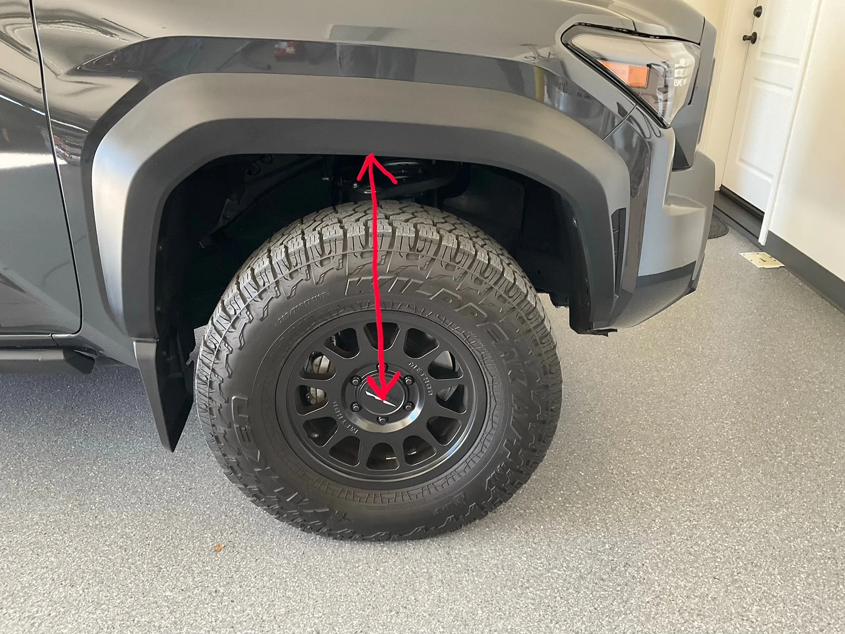 2025 2026 4runner 6th gen Bilstein 5100 with OME 3344 rear coil springs - installed photo IMG_0516