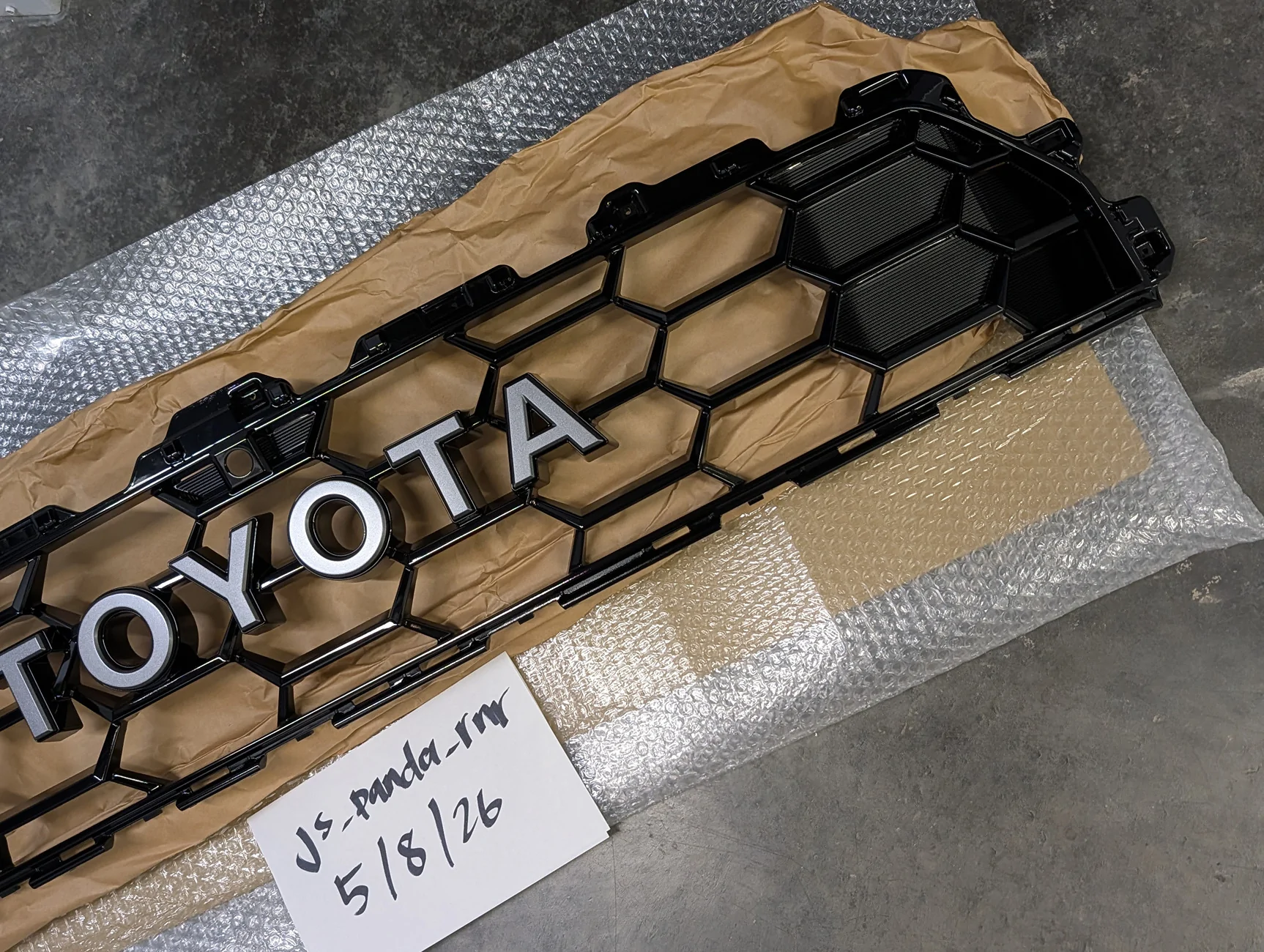 2025 2026 4runner 6th gen FS: TRD Pro grille PXL_20260508_220919495