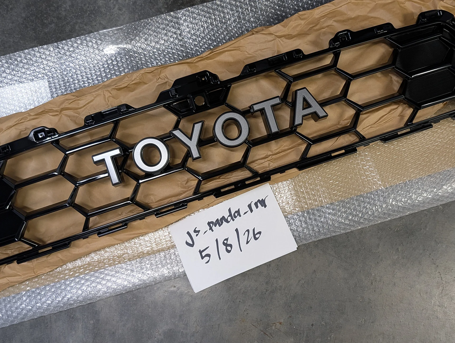 2025 2026 4runner 6th gen FS: TRD Pro grille PXL_20260508_220933204