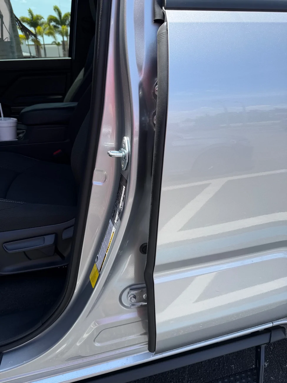 2025 2026 4runner 6th gen Door Seal Rubber Edge Trim - cheap mod to reduce wind / air noise IMG_0590