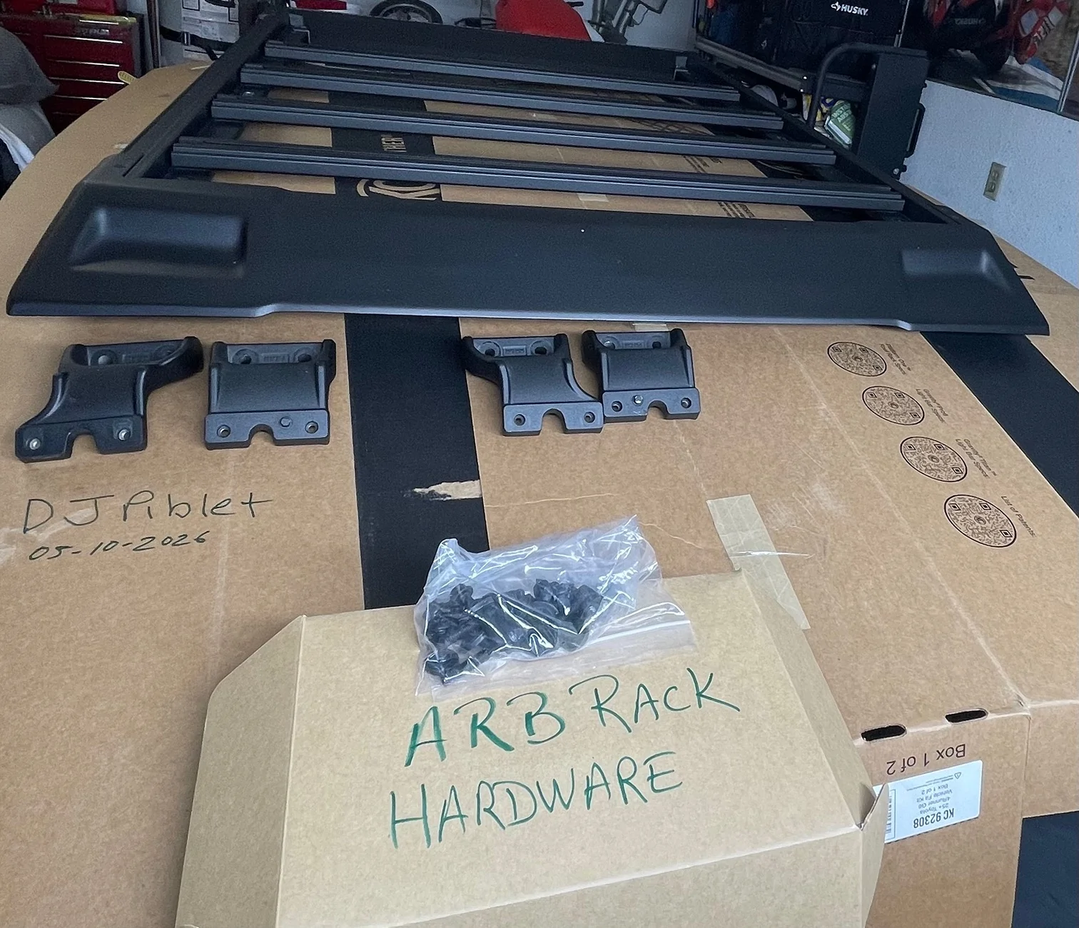 2025 2026 4runner 6th gen 2025 Toyota 4Runner ARB roof rack IMG_9841