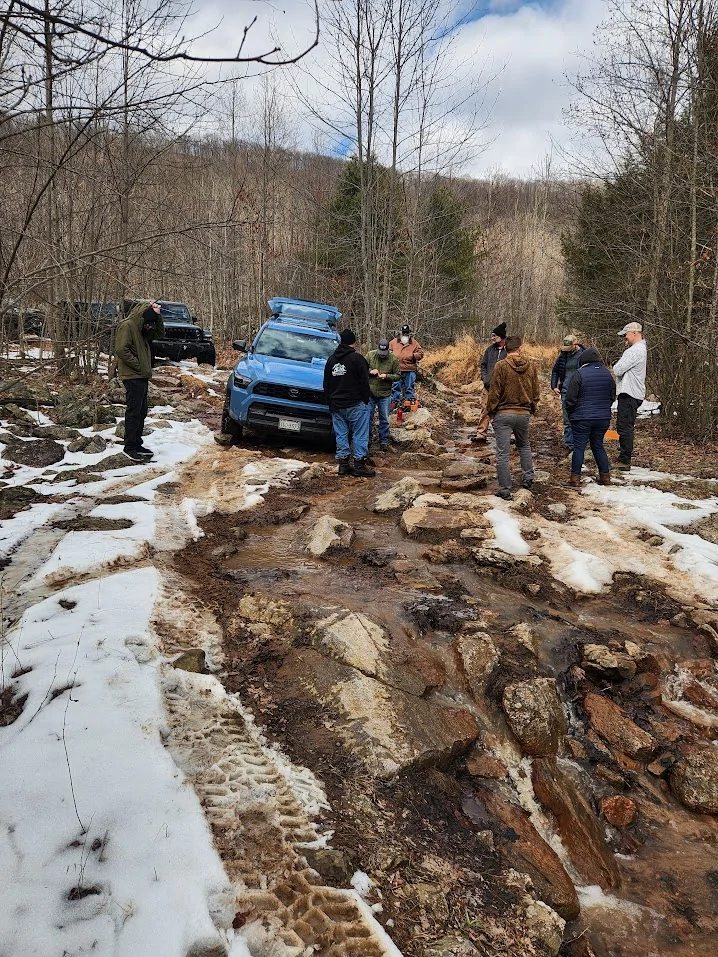 2025 2026 4runner 6th gen "Stock" TRD ORP Trip on Potts Mountain Jeep Trail (onX 7) - It was epic 20260221_130901