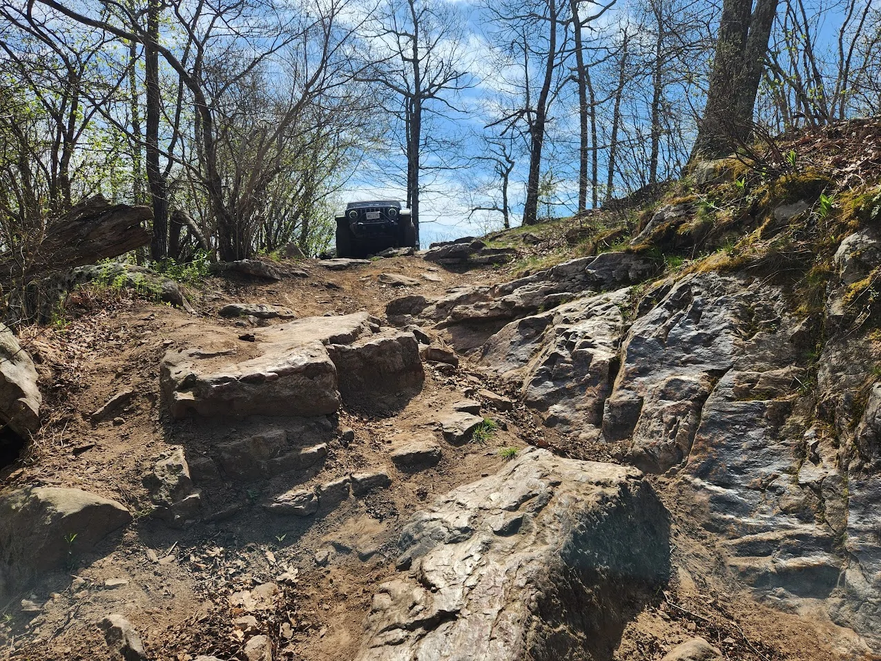 2025 2026 4runner 6th gen "Stock" TRD ORP Trip on Potts Mountain Jeep Trail (onX 7) - It was epic 20260418_111747