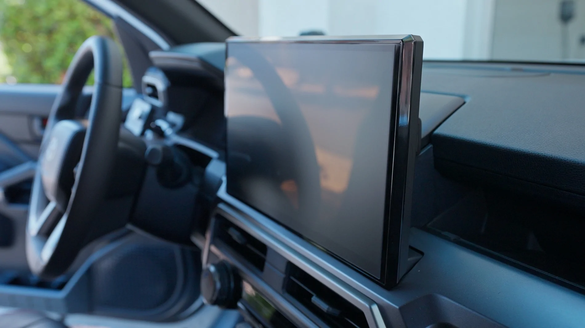 2025 2026 4runner 6th gen Installed Aftermarket 14 Inch Screen Head Unit Upgrade (CarTrimHome C12) CTHome Screen Installed
