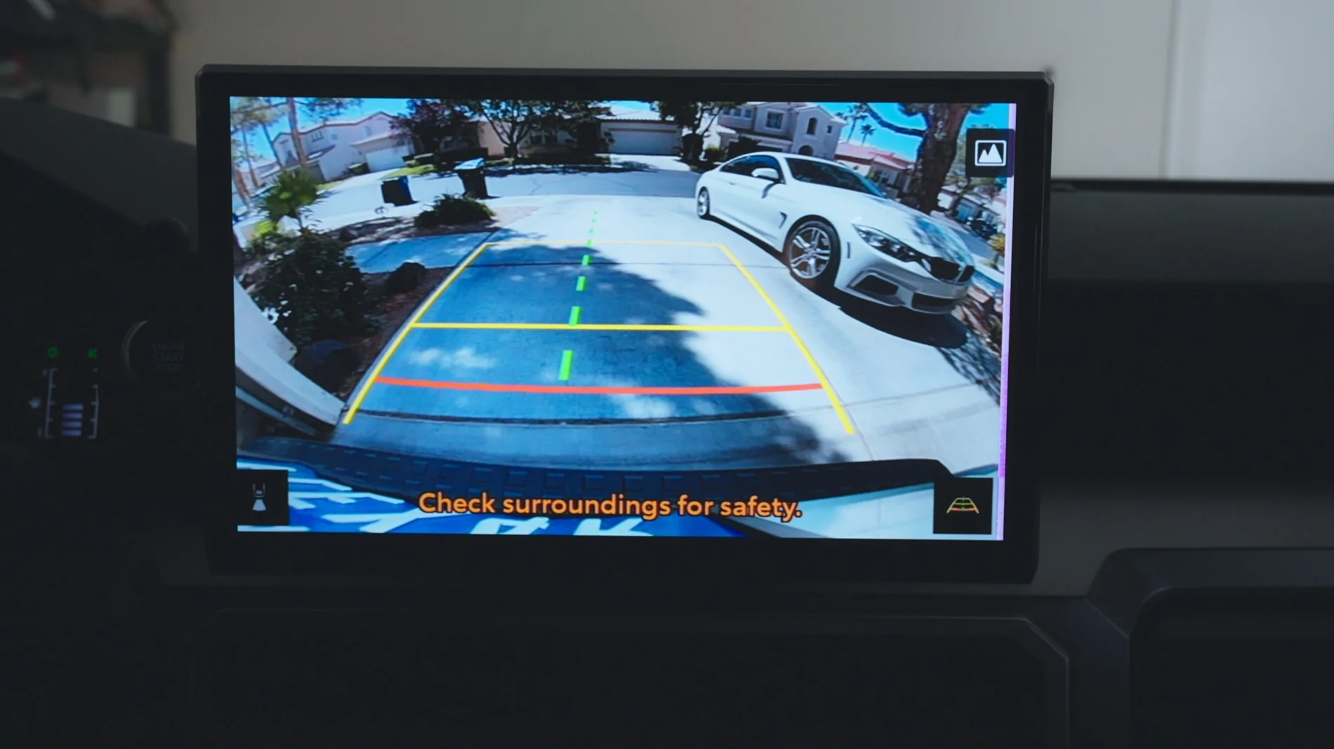 2025 2026 4runner 6th gen Installed Aftermarket 14 Inch Screen Head Unit Upgrade (CarTrimHome C12) Backup Camera Display