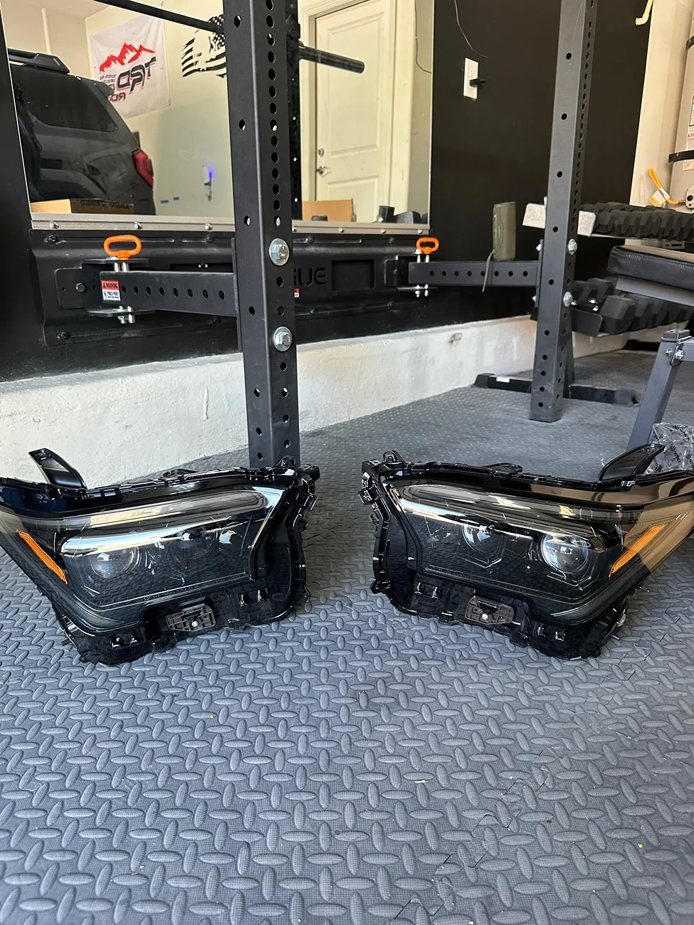 2025 2026 4runner 6th gen Alpharex Luxx Headlights Alpha Black IMG_5848