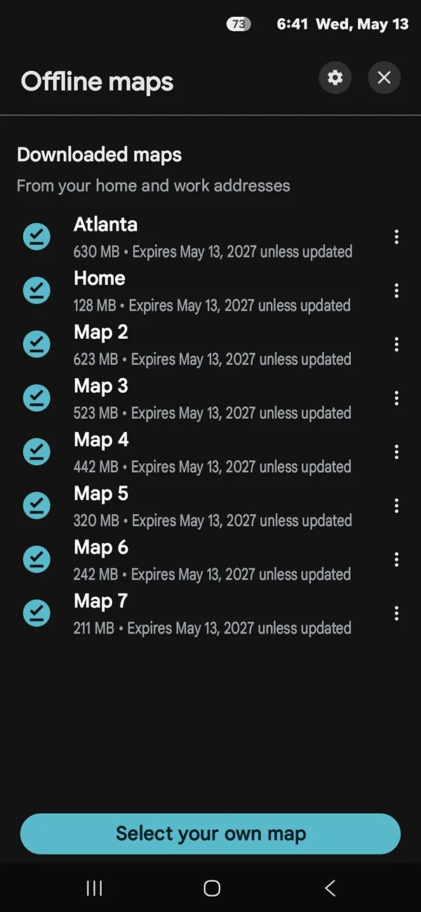 2025 2026 4runner 6th gen Remote Connect No Subscription - "live" info still available on app Screenshot_20260513_064128_Maps