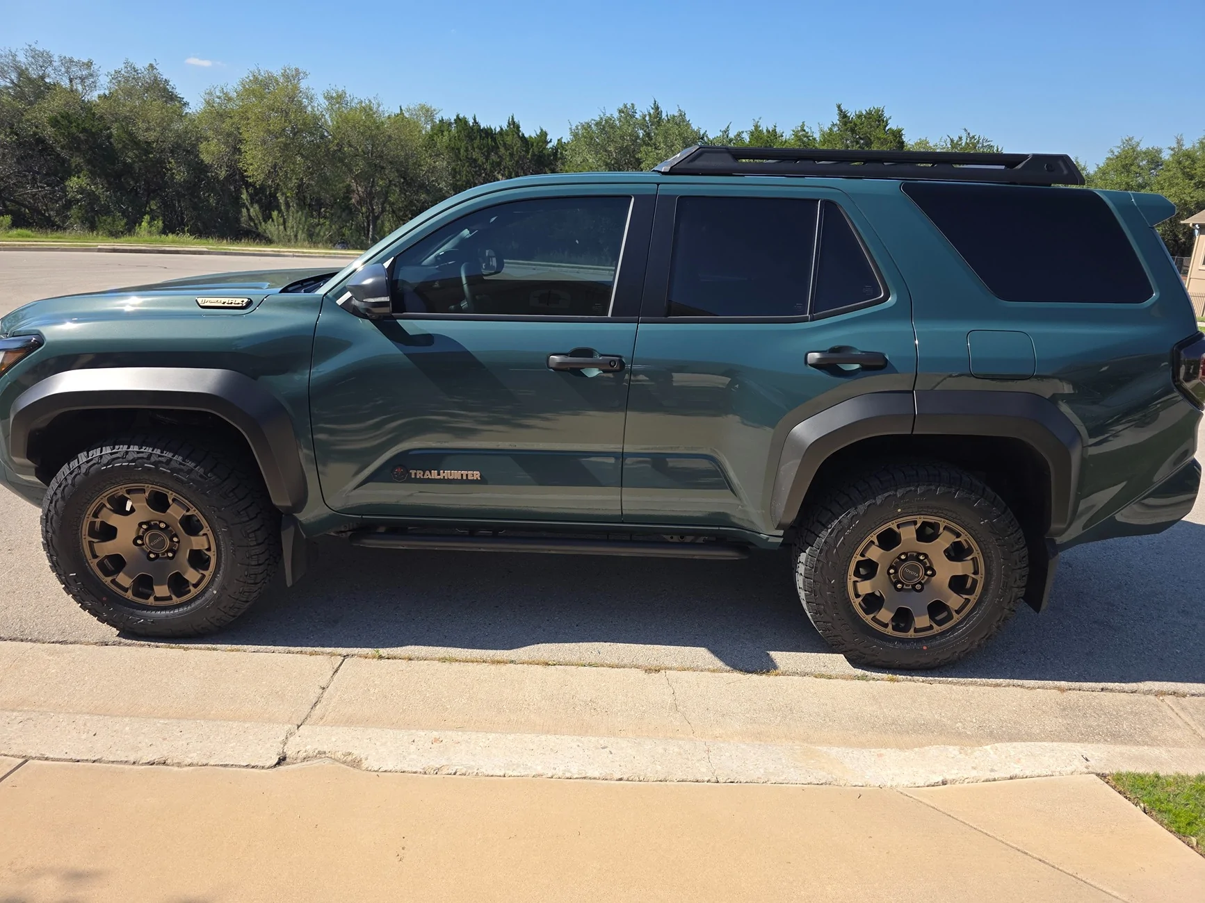 2025 2026 4runner 6th gen 265/70/18 Falken Wildpeak AT4W +20 Offset setup installed 20260513_164532