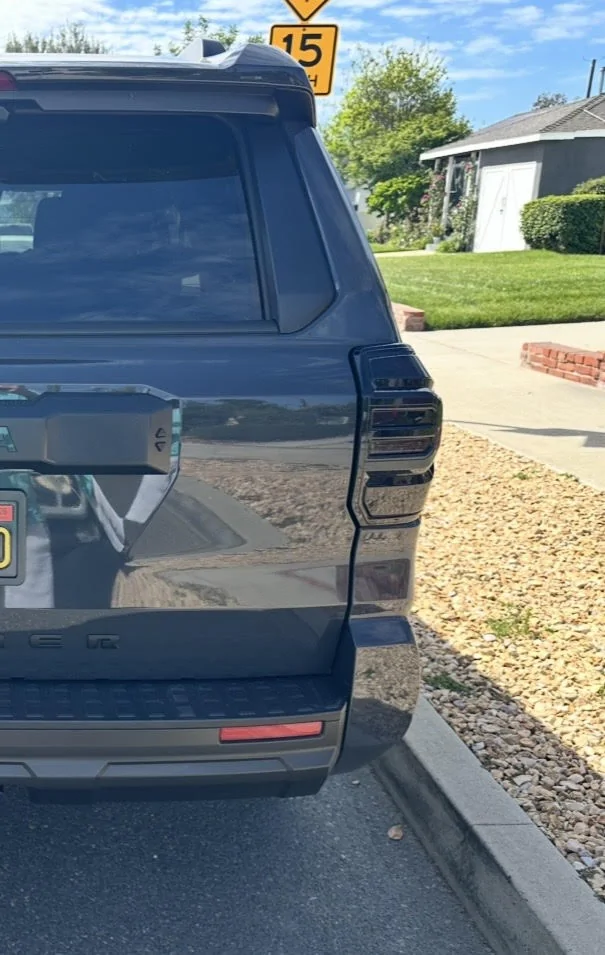 2025 2026 4runner 6th gen Failed State Inspection because of OEM Premium Taillights Taillight