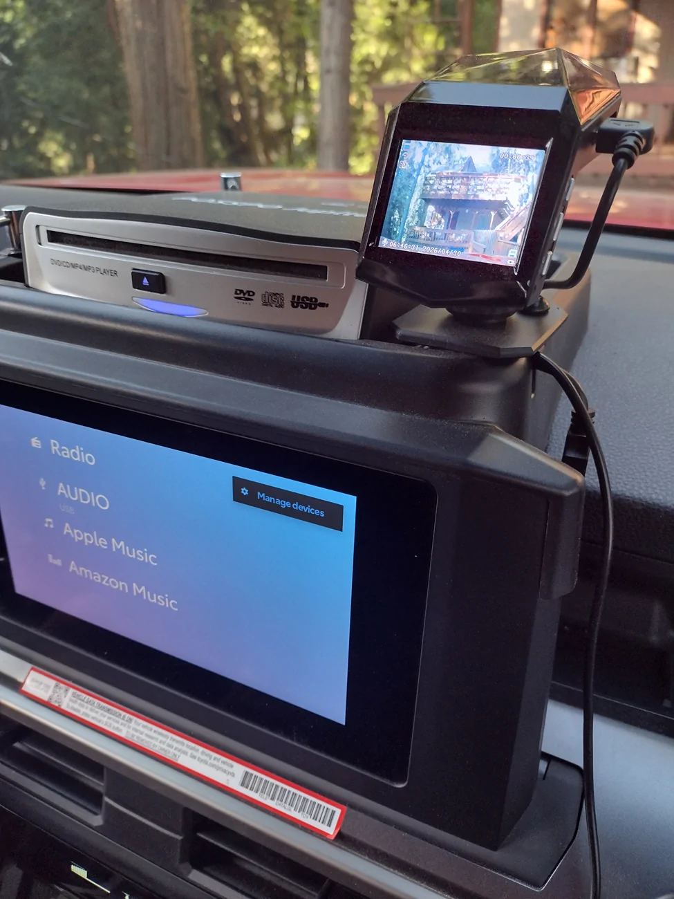 2025 2026 4runner 6th gen Adding a CD player to 8" display unit. IMG_20260430_073317981_HDR