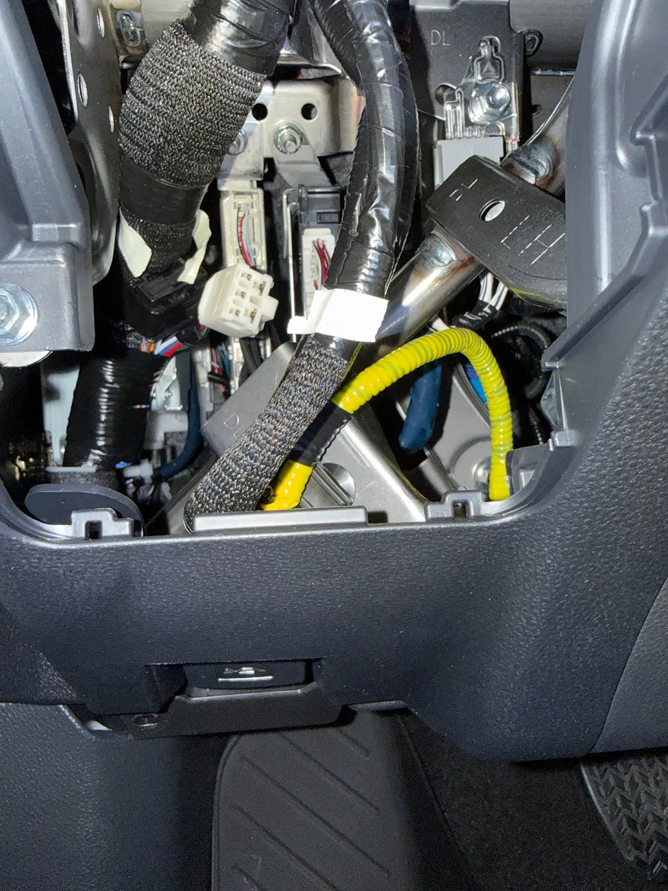 2025 2026 4runner 6th gen Best way to access trailer brake connector on 2026 TRD Off Road Premium with tow package? IMG_4265