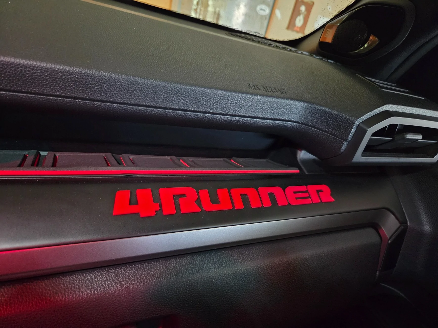 2025 2026 4runner 6th gen 2025 ORP Interior Mods Dash Letters