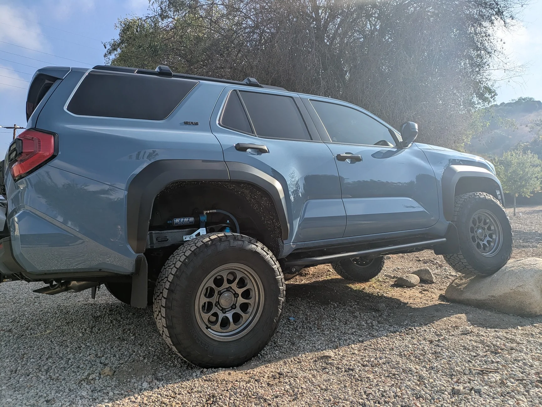 2025 2026 4runner 6th gen Heritage Blue build - Kings, SCS wheels, and 33s PXL_20260514_152858125