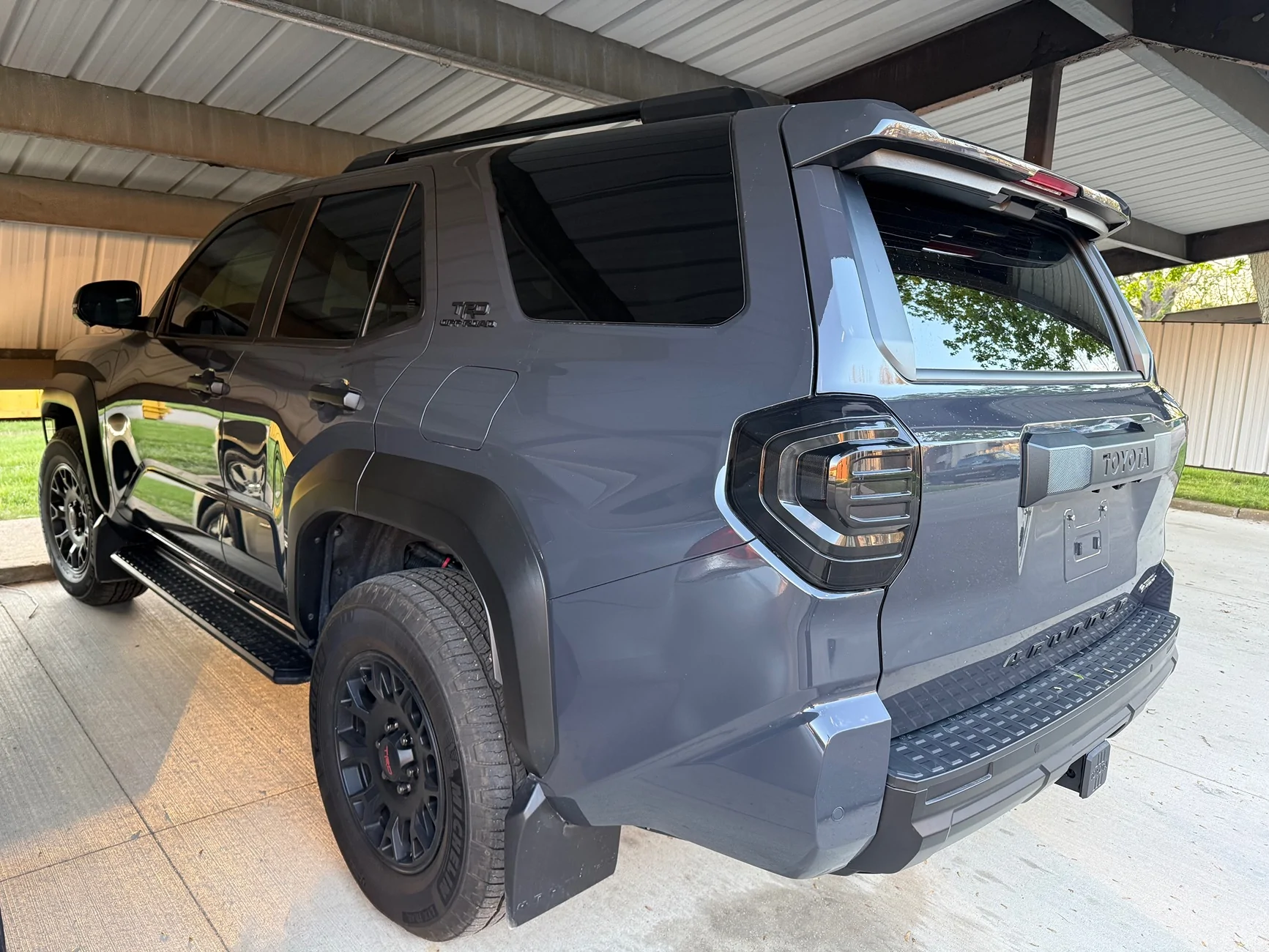 2025 2026 4runner 6th gen Aspire Stealth Smoked Tail Lights - installed photos on Underground ORP IMG_7370