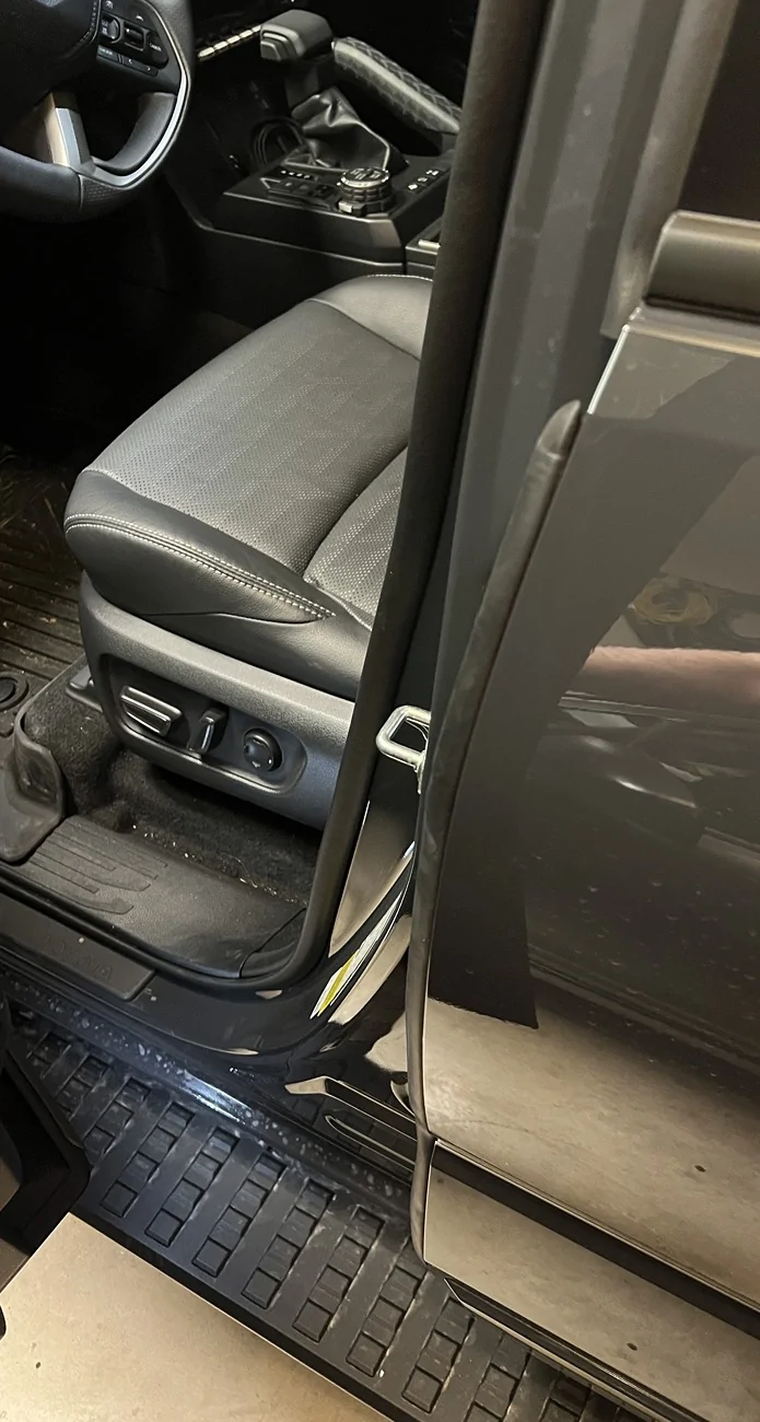2025 2026 4runner 6th gen Door Seal Rubber Edge Trim - cheap mod to reduce wind / air noise IMG_2624