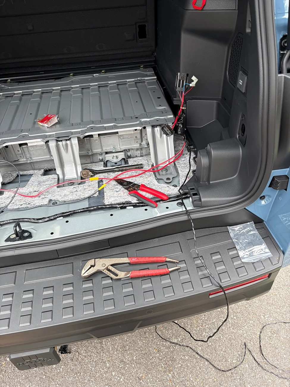 2025 2026 4runner 6th gen ARB twin compressor install in cargo area - my new Hybrid TRD ORP IMG_0957