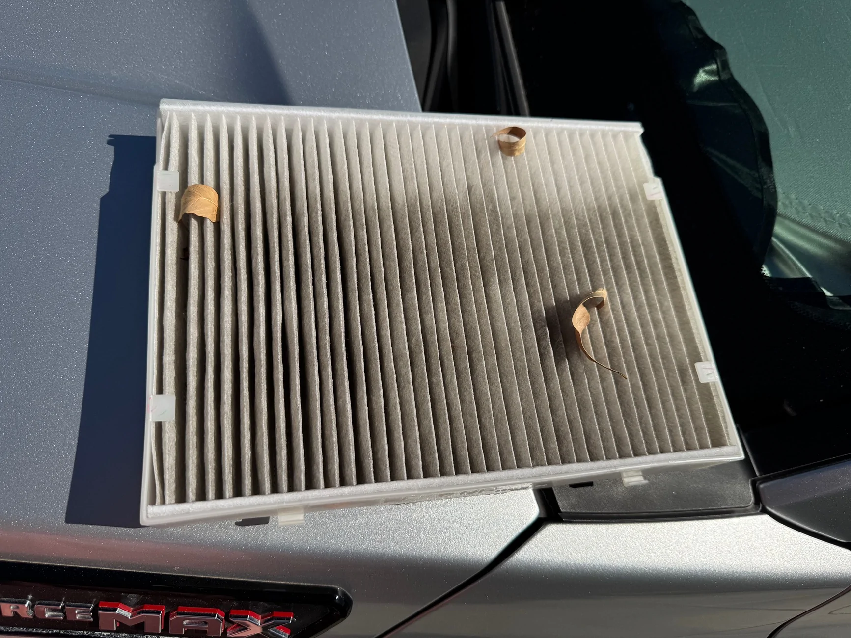 2025 2026 4runner 6th gen Cabin air filter & engine air filter condition after 9 month, 7600 miles (Hybrid ORP) IMG_9970