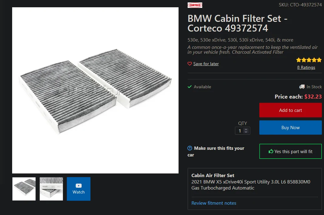 2025 2026 4runner 6th gen Cabin air filter & engine air filter condition after 9 month, 7600 miles (Hybrid ORP) 1779286933950-4g