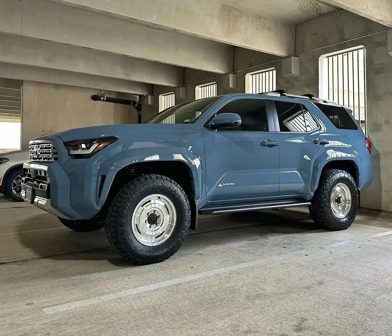 2025 2026 4runner 6th gen HERITAGE BLUE Photos 4Runner 6th Gen (2025+) 285:70R17 tires and +25 offset wheels (Fifteen52 Analog HD) 2