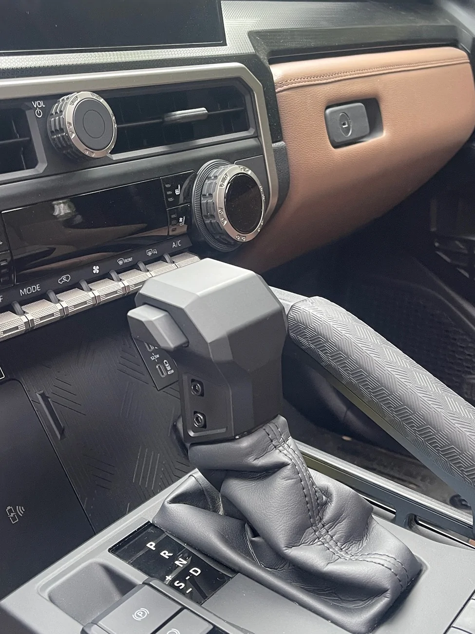2025 2026 4runner 6th gen AJT Billet Aluminum Shift Knob installed IMG_5663