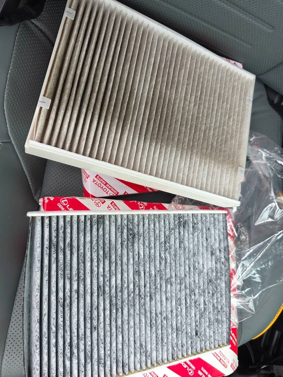 2025 2026 4runner 6th gen Cabin air filter & engine air filter condition after 9 month, 7600 miles (Hybrid ORP) 20260523_133958