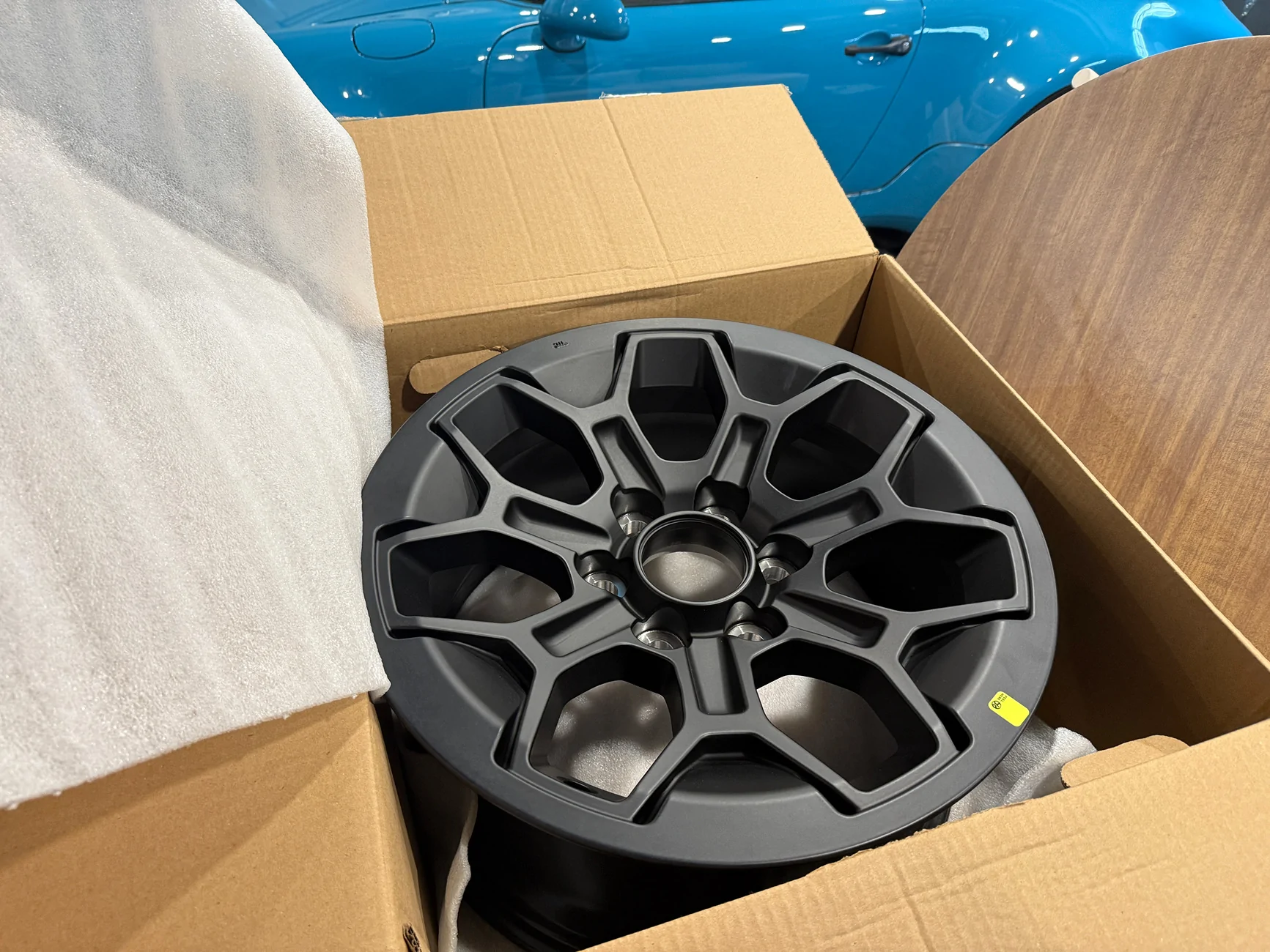 2025 2026 4runner 6th gen (4) New 18" TRD Pro wheels IMG_9313