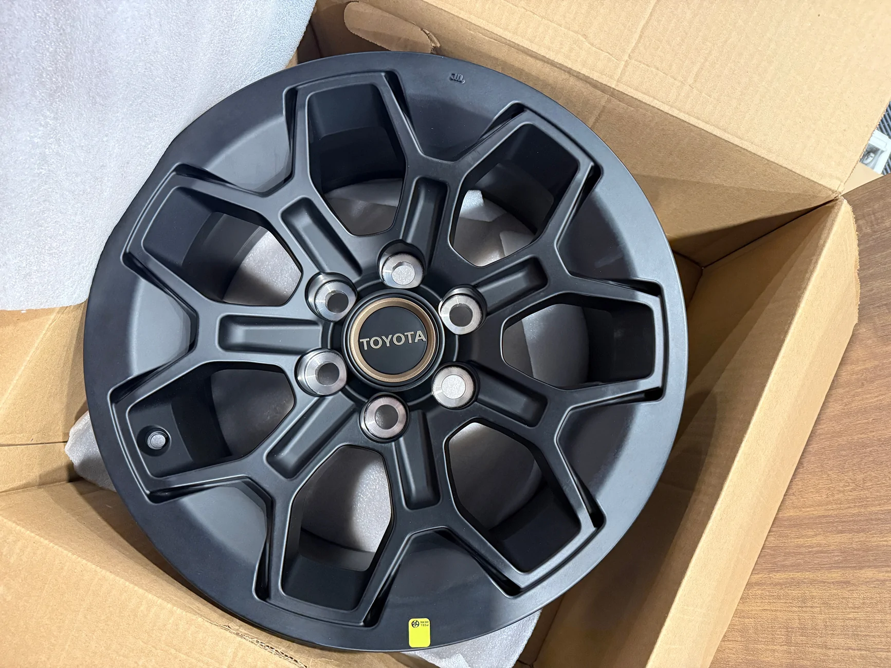 2025 2026 4runner 6th gen (4) New 18" TRD Pro wheels IMG_9314