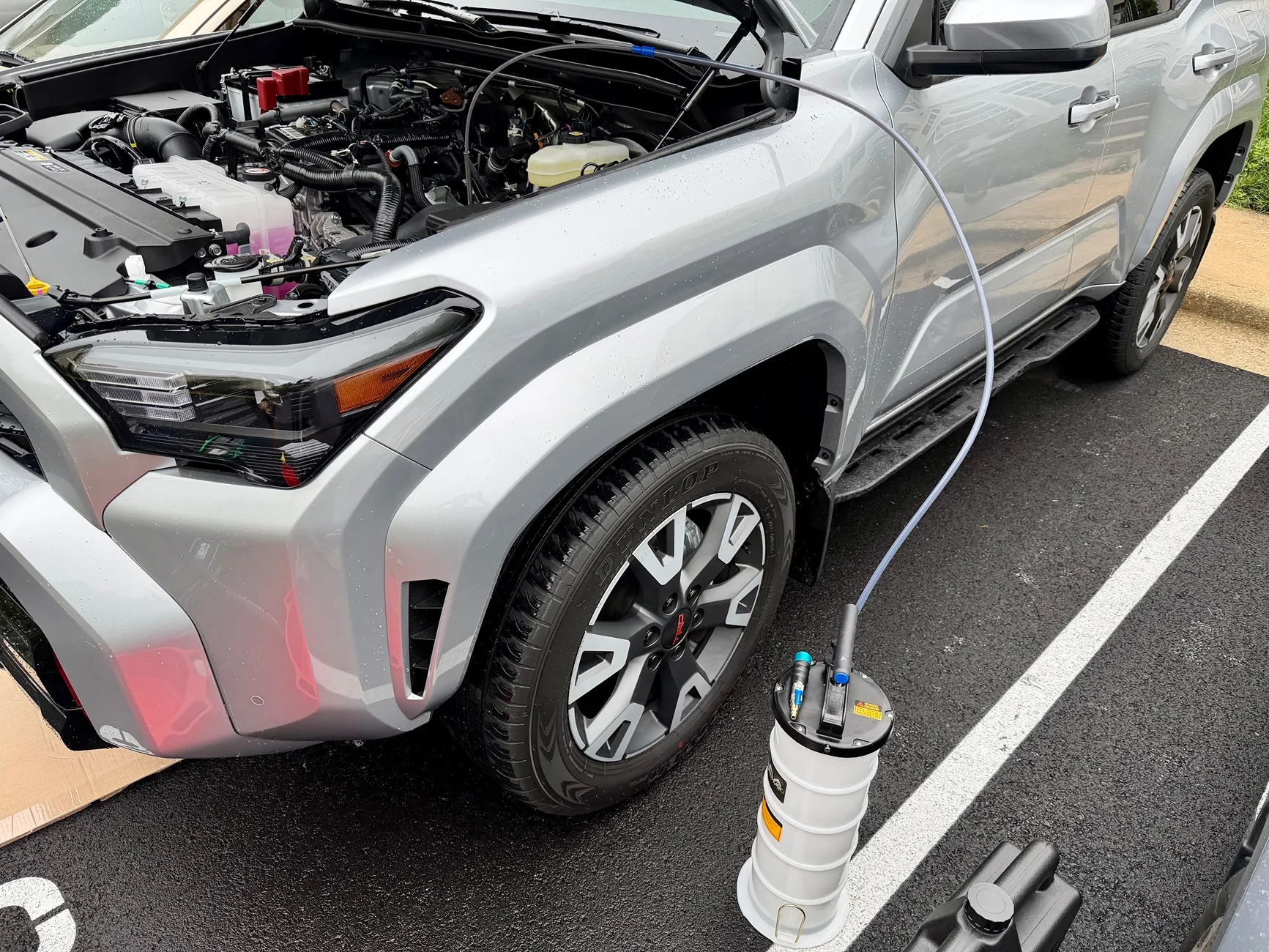 2025 2026 4runner 6th gen First Oil Change with Pump Extractor / Fumoto Valve Installed IMG_6960