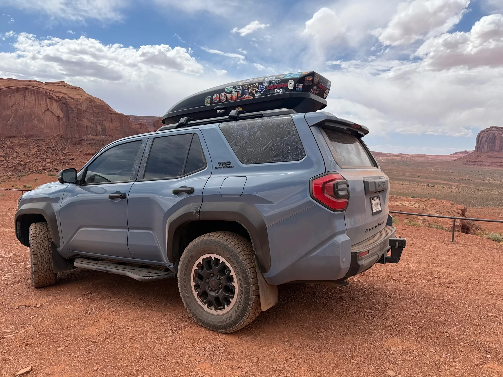 2025 2026 4runner 6th gen The best cargo roof box for 2025 SR5 IMG_5393