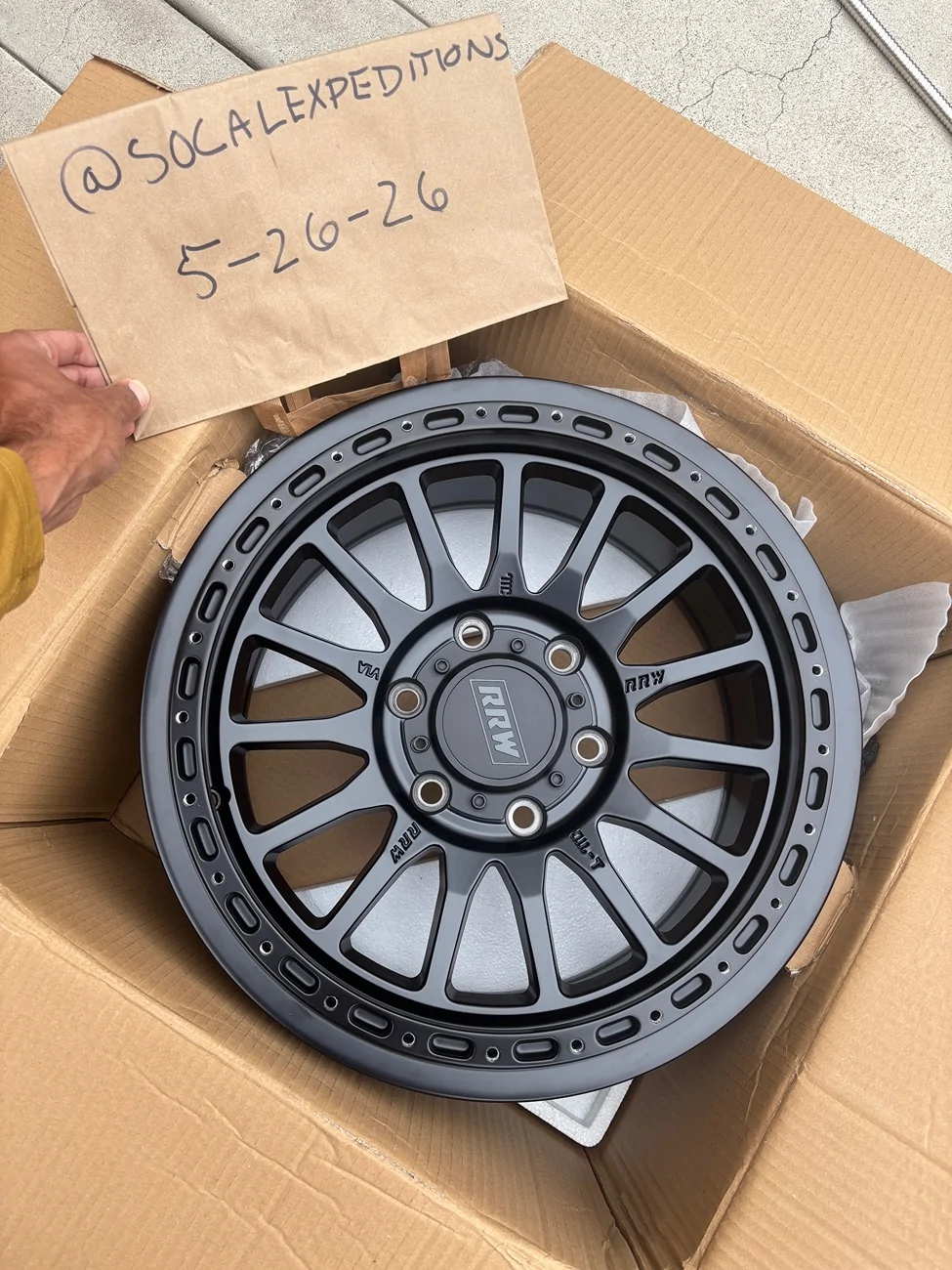 2025 2026 4runner 6th gen 5x RRW RR7-H Wheels - Brand New IMG_0816