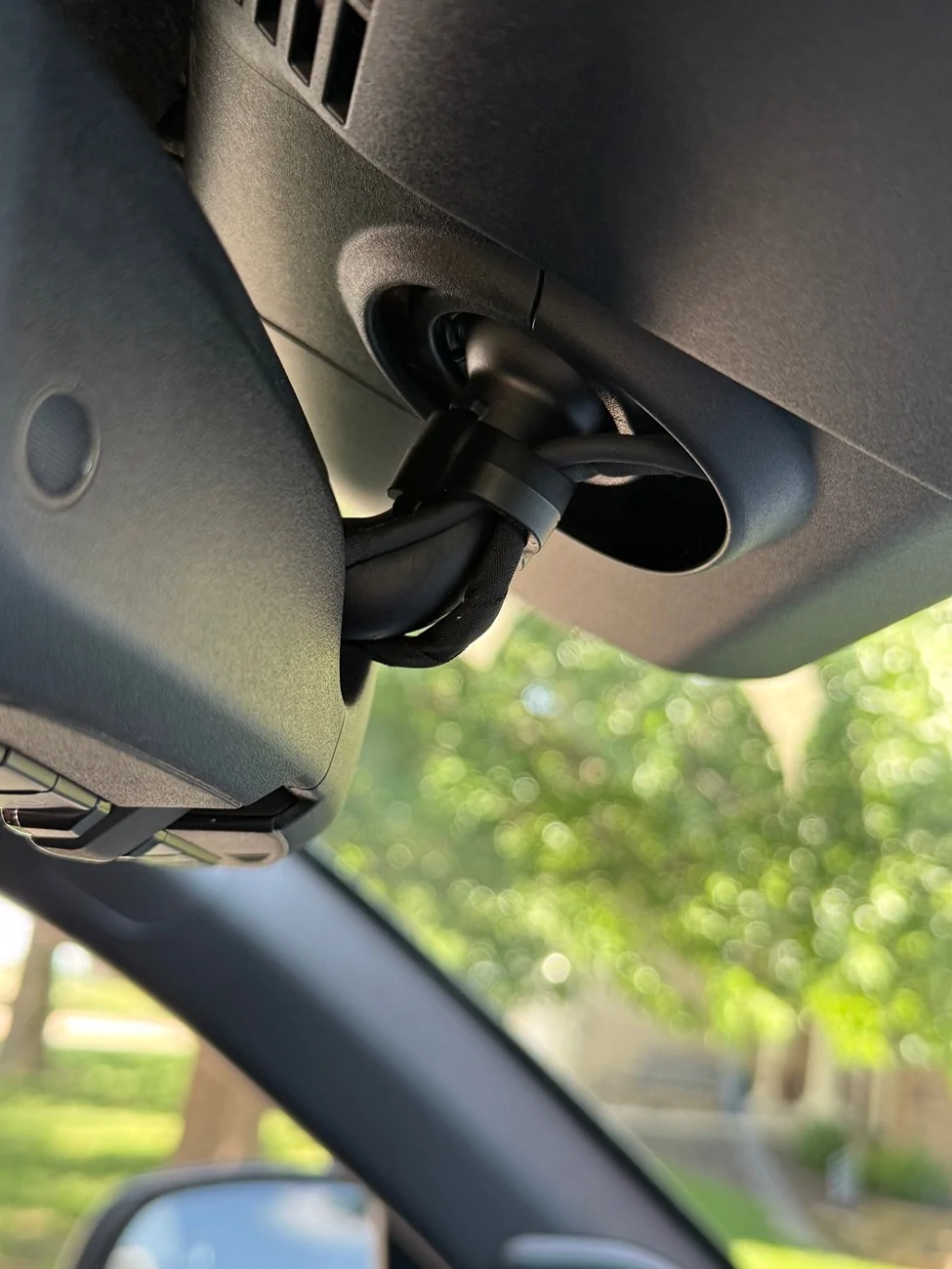 2025 2026 4runner 6th gen Radar detector mounting suggestions IMG_3887