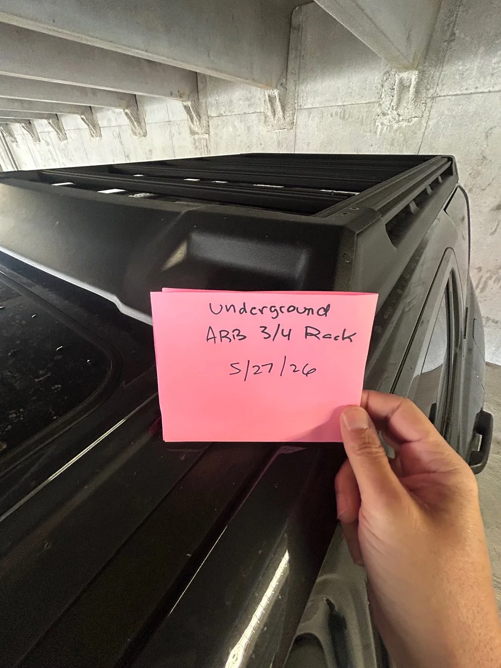 2025 2026 4runner 6th gen FS: ARB 3/4 Roof Rack - $900 OBO - San Diego IMG_0558