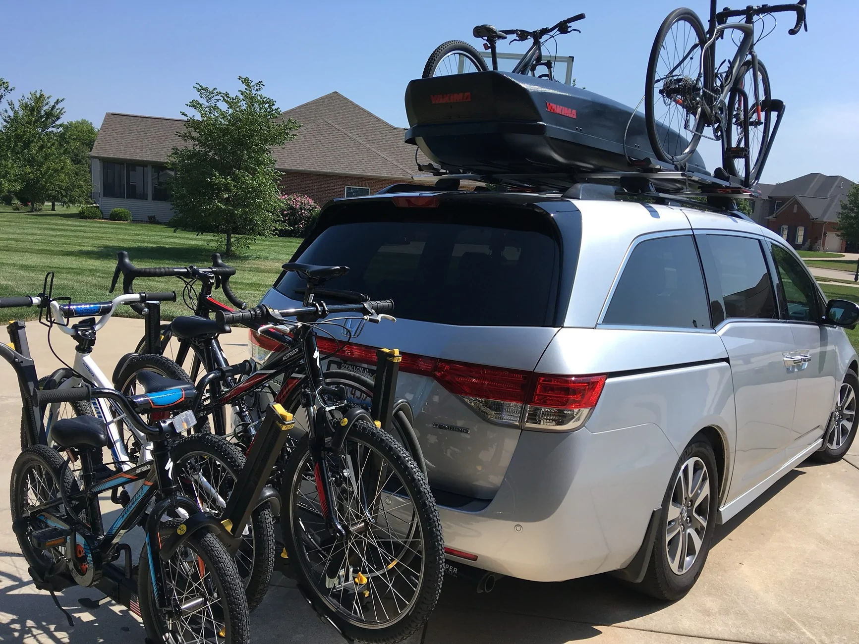 2025 2026 4runner 6th gen Hitch bike rack recommendations for 4-bikes/family? Odyssey fully loaded