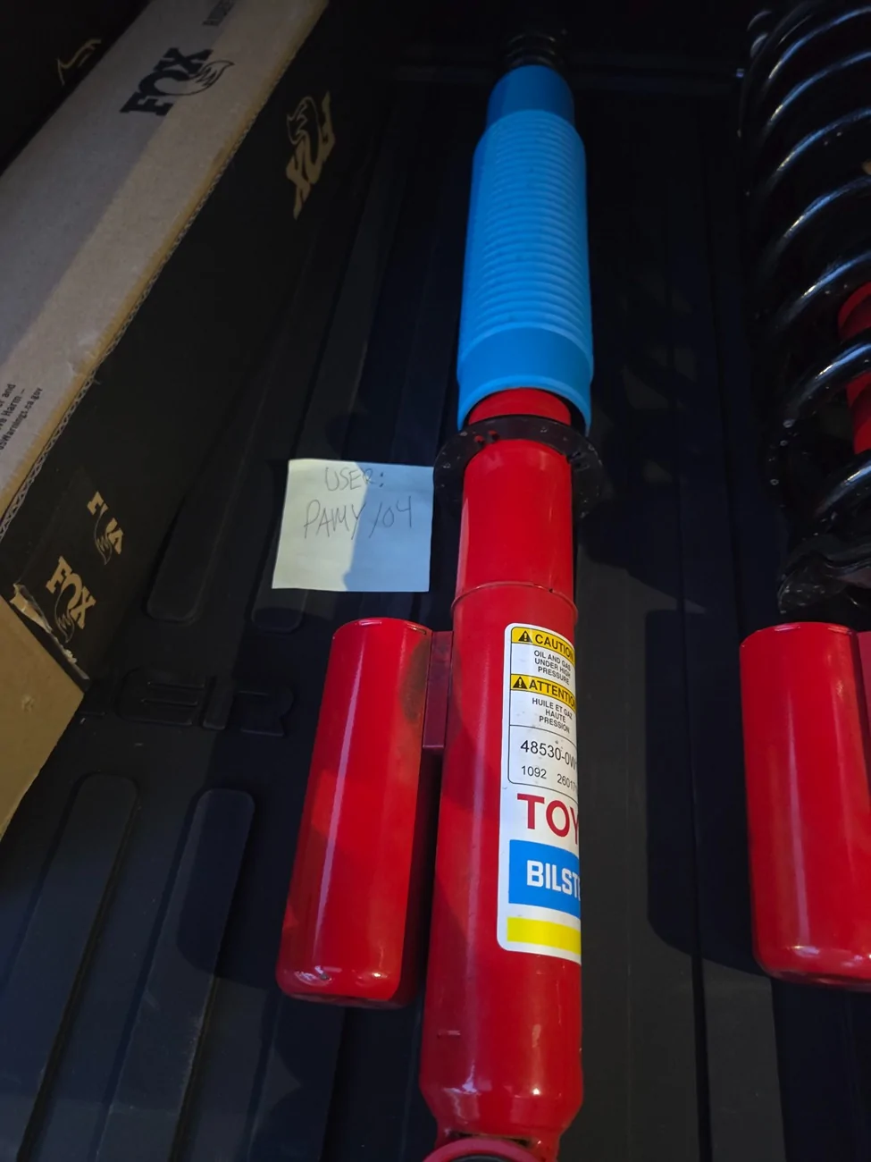 2025 2026 4runner 6th gen FS: 2026 OEM Bilstein Shock Set (4) Nashville -$300 20260528_200441