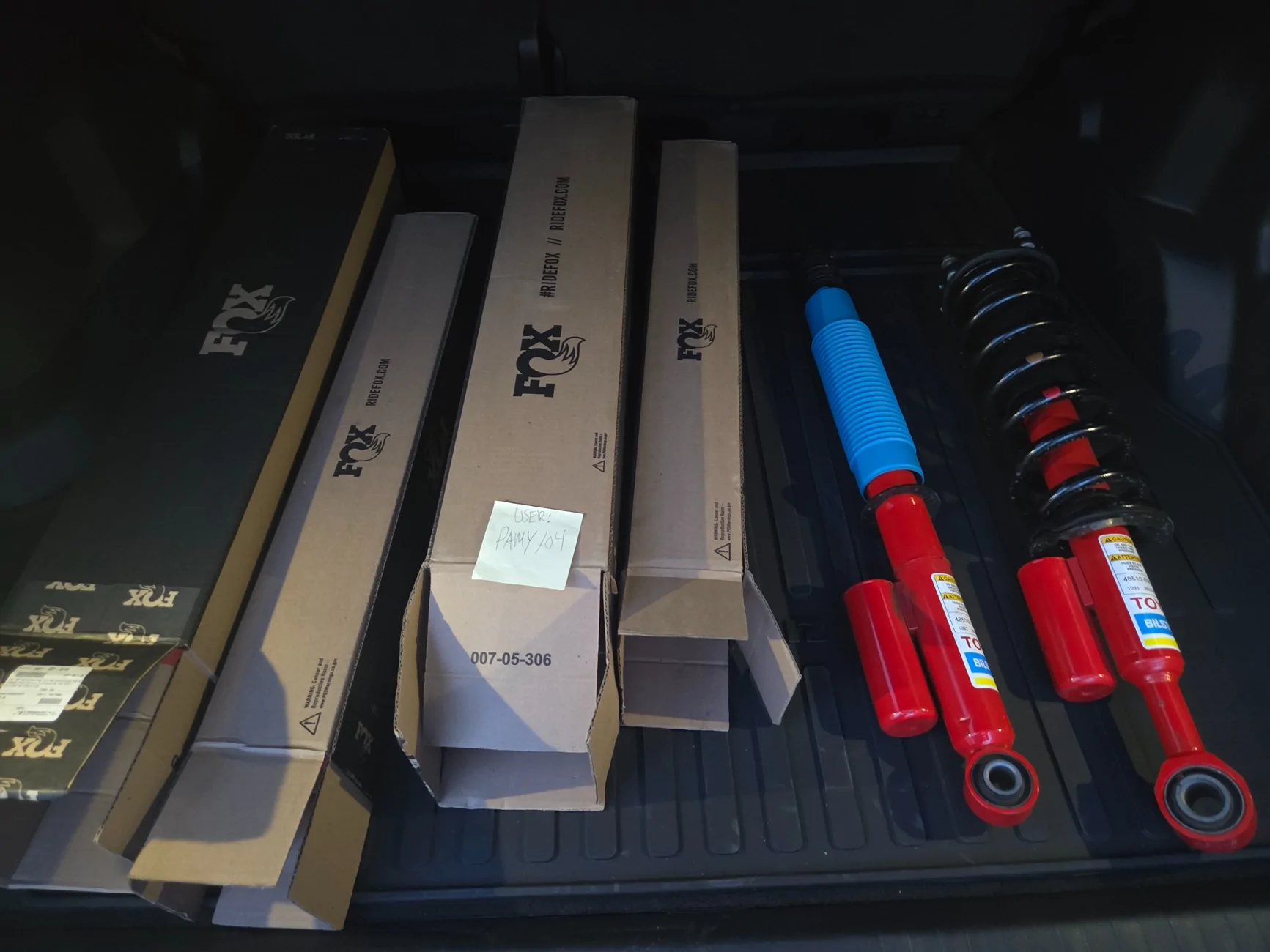 2025 2026 4runner 6th gen FS: 2026 OEM Bilstein Shock Set (4) Nashville -$300 20260528_200510