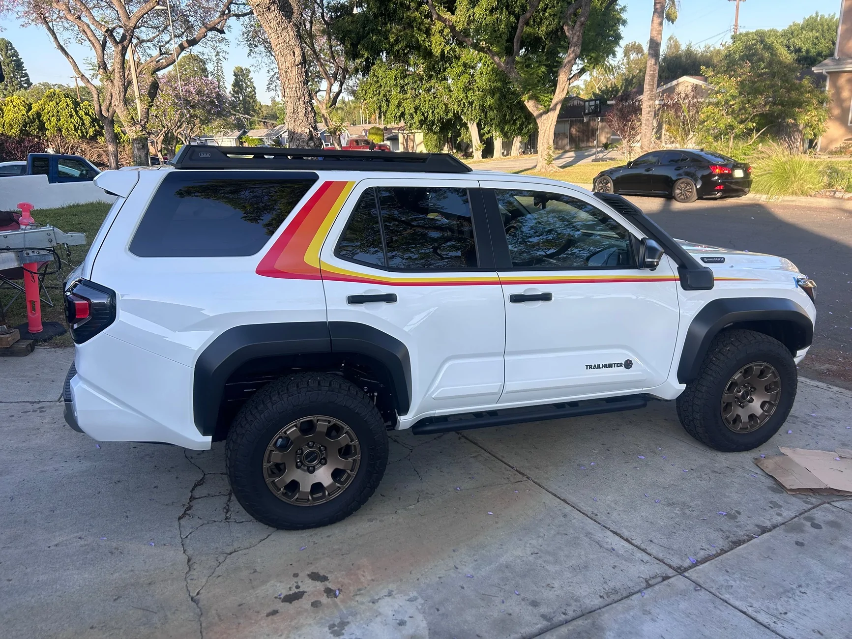 2025 2026 4runner 6th gen Trailhunter 40th anniversary stripes IMG_3420