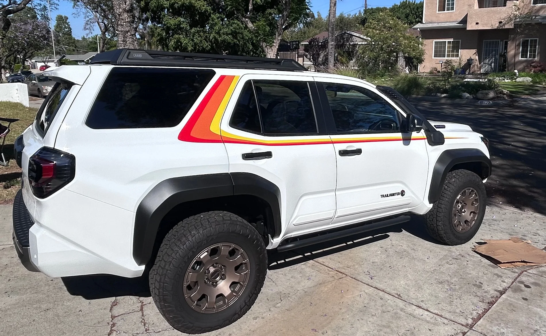 2025 2026 4runner 6th gen Trailhunter 40th anniversary stripes IMG_3415