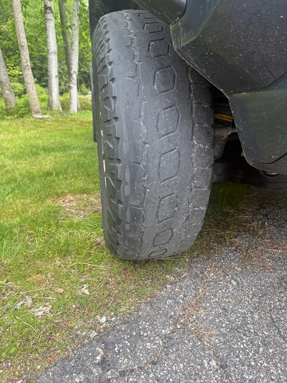 2025 2026 4runner 6th gen Dealership said I needed an alignment, now my front tires are done for IMG_4615