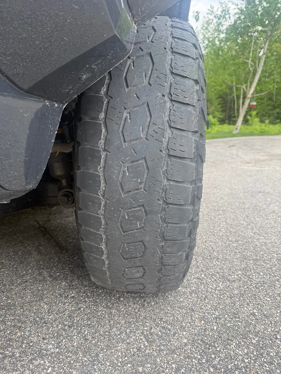 2025 2026 4runner 6th gen Dealership said I needed an alignment, now my front tires are done for IMG_4616