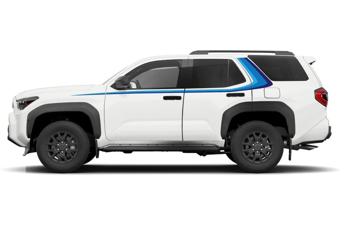 2025 2026 4runner 6th gen Trailhunter 40th anniversary stripes ls-graphics-compatible-with-Toyota-4Runner_2_1100x