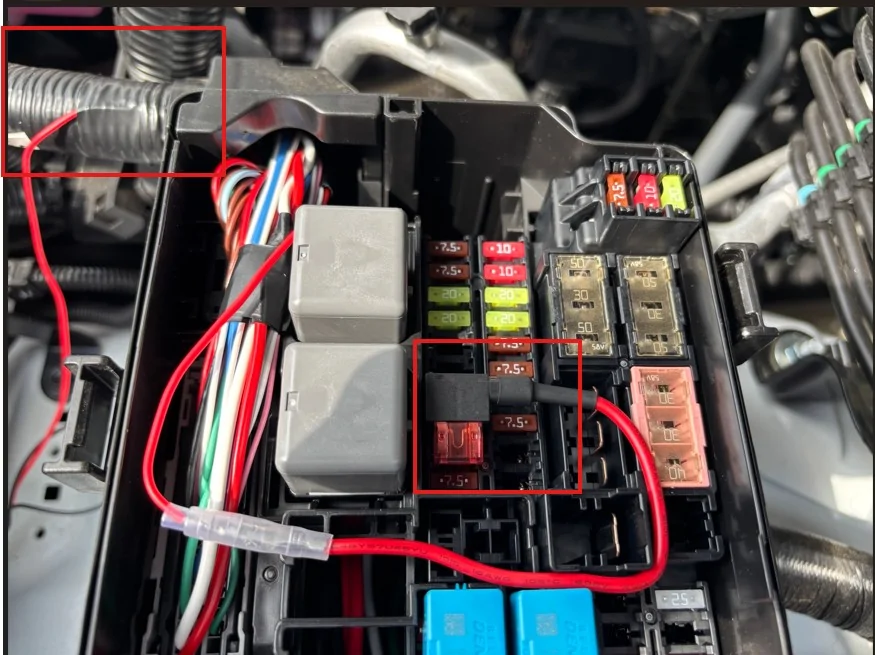 2025 2026 4runner 6th gen Raptor Lights installed on 6th Gen 4Runner grille [DIY video added] IMG_1745