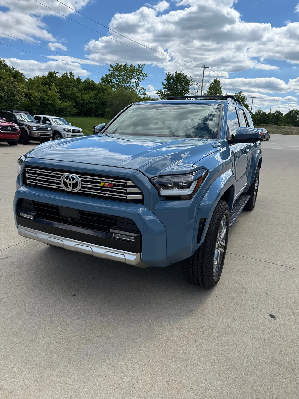 2025 2026 4runner 6th gen 25 Limited Heritage Blue - Added 1" Spider Trax Spacers IMG_1055
