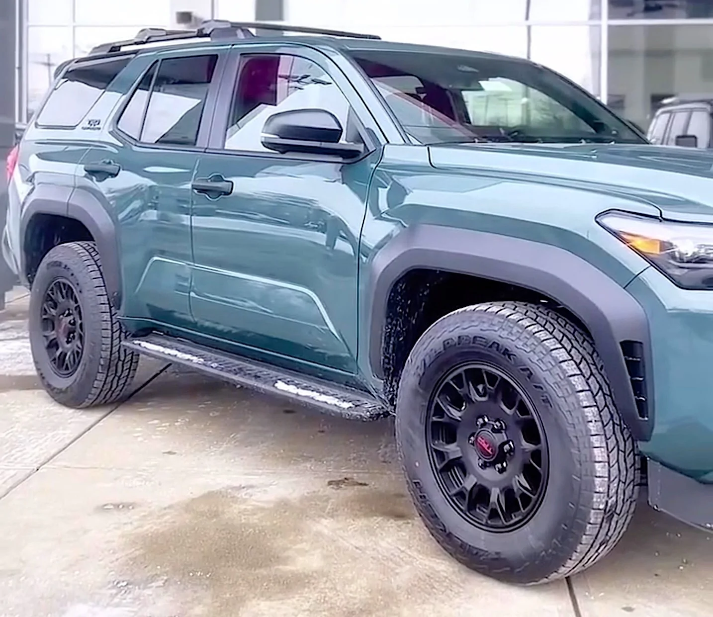 2025 2026 4runner 6th gen Everest ORP being delivered.  1st new vehicle TRD-1822-Black-Wheels-on-Everest-TRD-Off-Road-Premium
