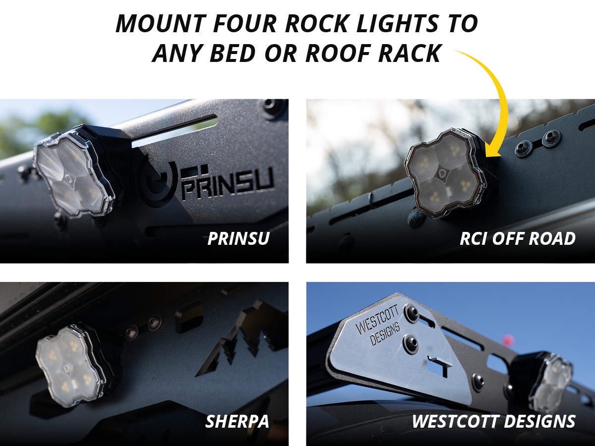 2025 2026 4runner 6th gen Dual-Color Rock Lights | Diode Dynamics x9L3Br6