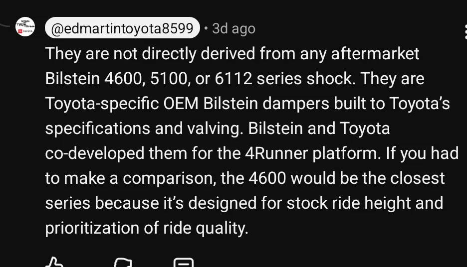 2025 2026 4runner 6th gen Any updates on OEM 2.5" TRD Suspension Lift? Screenshot_20260602-075455