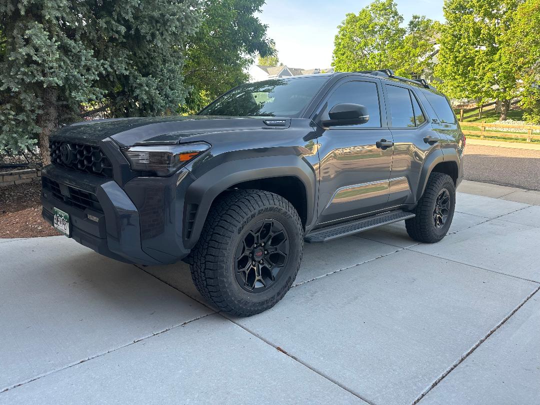 2025 2026 4runner 6th gen 275/70/18 BFG KO3 +20 Offset No Rub 4Runner pro wheels