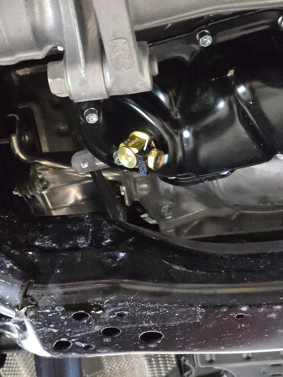 2025 2026 4runner 6th gen First Oil Change with Pump Extractor / Fumoto Valve Installed 20260130_145206