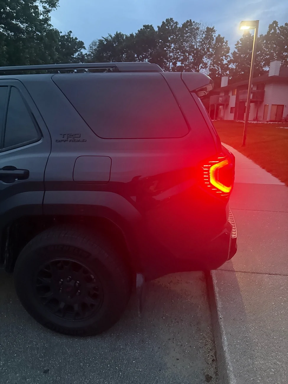 2025 2026 4runner 6th gen Aspire Stealth Smoked Tail Lights - installed photos on Underground ORP IMG_7605