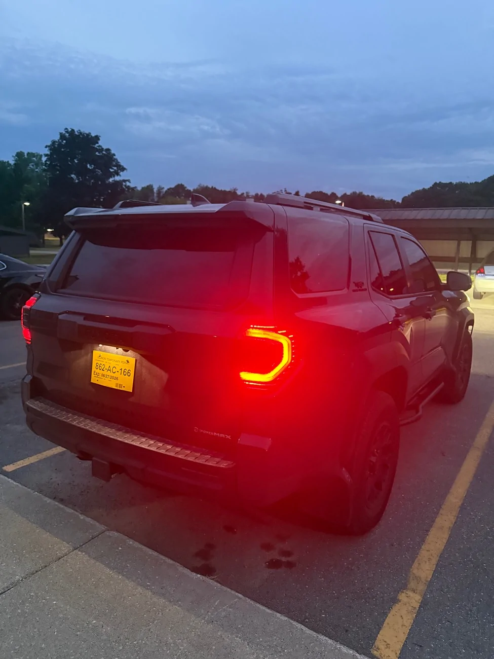2025 2026 4runner 6th gen Aspire Stealth Smoked Tail Lights - installed photos on Underground ORP IMG_7604
