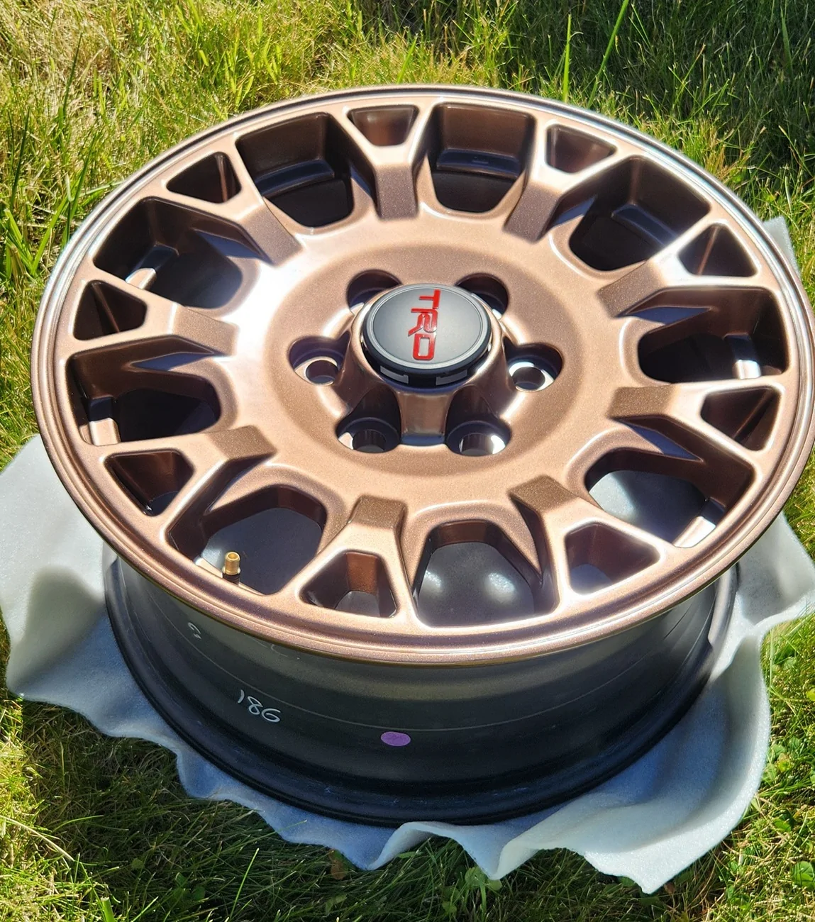 2025 2026 4runner 6th gen Painted the 6th gen TRD wheels bronze wheels 20260612_161340